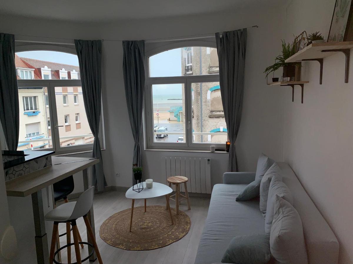 Appartement Vue Mer Poste Bleu Malo-les-Bains Kültér fotó